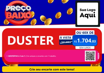 Modelo de Cartaz para Cartaz A4 Horizontal