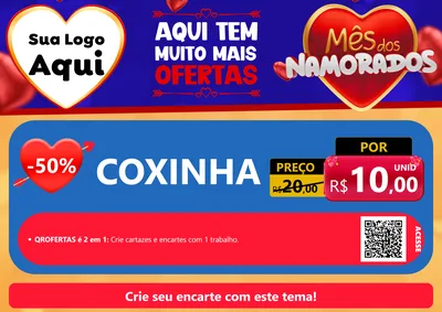 Modelo de Cartaz para Cartaz A4 Horizontal