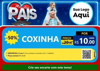 Modelo de Cartaz para Cartaz A4 Horizontal