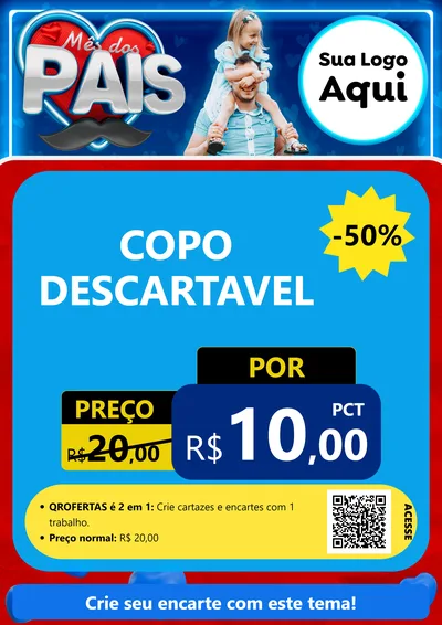 Modelo de Cartaz para Cartaz A4 Vertical