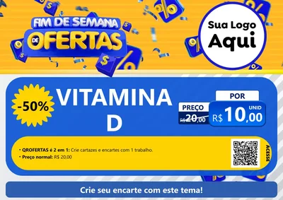Modelo de Cartaz para Cartaz A4 Horizontal