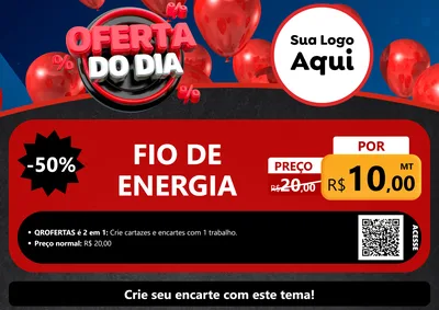 Modelo de Cartaz para Cartaz A4 Horizontal