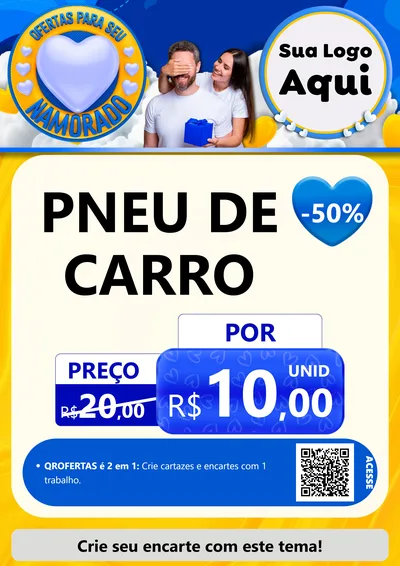 Modelo de Cartaz para Cartaz A4 Vertical