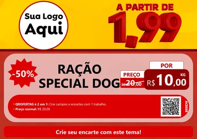 Modelo de Cartaz para Cartaz A4 Horizontal