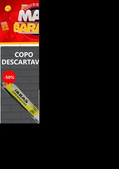 Modelo de Encarte para Encarte A4 Vertical com o tema Mais Barato para Embalagens