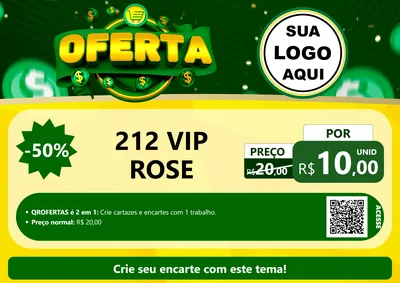 Modelo de Cartaz para Cartaz A4 Horizontal com o tema Oferta para Perfumes