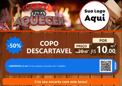 Modelo de Cartaz para Cartaz A4 Horizontal