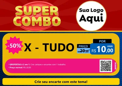 Modelo de Cartaz para Cartaz A4 Horizontal