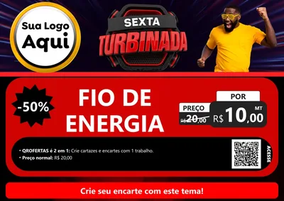 Modelo de Cartaz para Cartaz A4 Horizontal