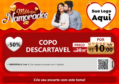 Modelo de Cartaz para Cartaz A4 Horizontal