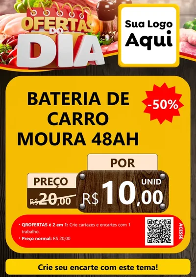 Modelo de Cartaz para Cartaz A4 Vertical