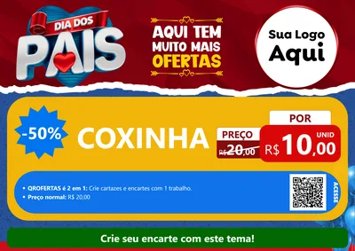 Modelo de Cartaz para Cartaz A4 Horizontal
