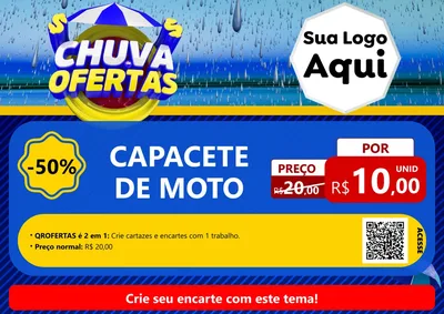 Modelo de Cartaz para Cartaz A4 Horizontal