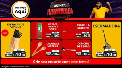Modelo de TV para TV Horizontal com o tema Quinta Turbinada para Utilidades Domésticas