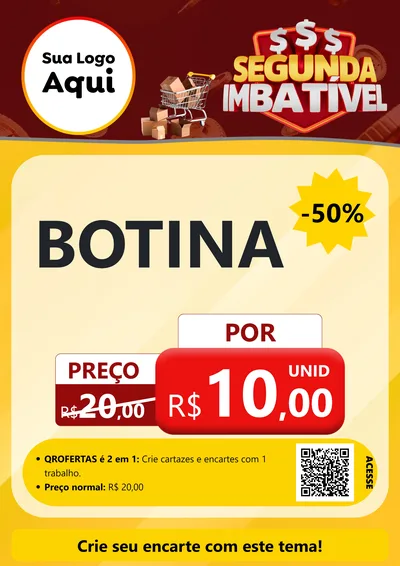 Modelo de Cartaz para Cartaz A4 Vertical