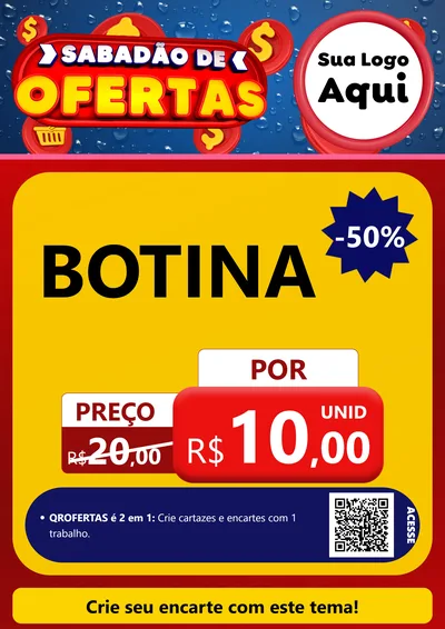 Modelo de Cartaz para Cartaz A4 Vertical