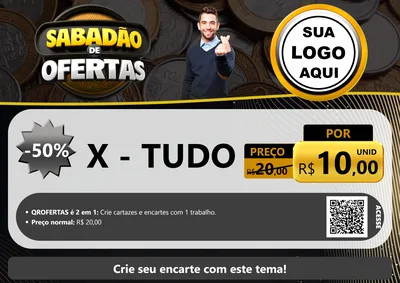 Modelo de Cartaz para Cartaz A4 Horizontal