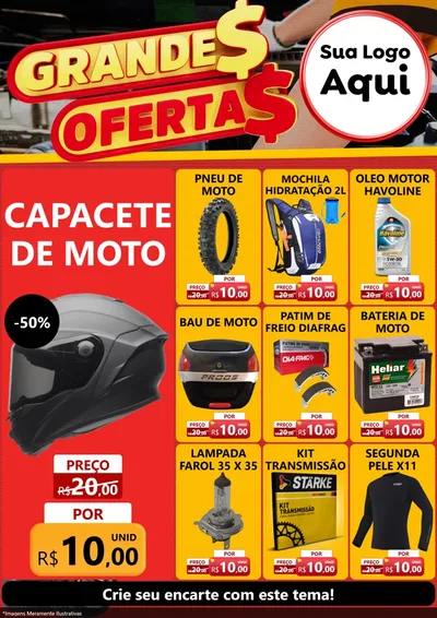 Modelo de Encarte para Encarte A4 Vertical