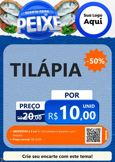Modelo de Cartaz para Cartaz A4 Vertical