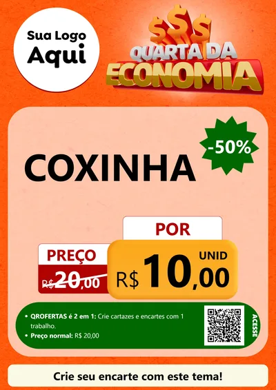 Modelo de Cartaz para Cartaz A4 Vertical