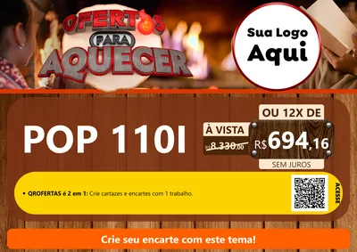 Modelo de Cartaz para Cartaz A4 Horizontal