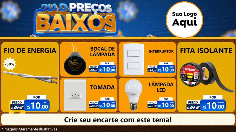 Modelo de TV para TV Horizontal com o tema Dia D Preço Baixo para Materiais Elétricos