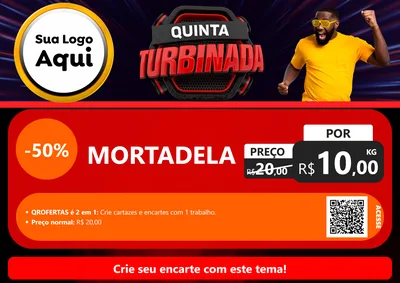 Modelo de Cartaz para Cartaz A4 Horizontal
