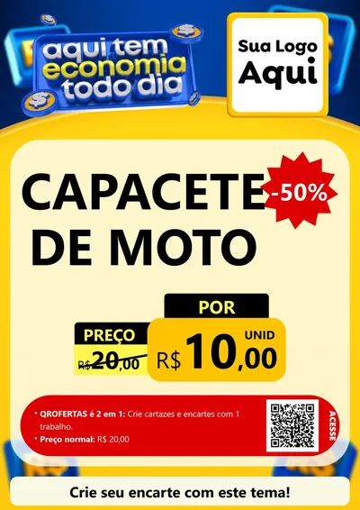 Modelo de Cartaz para Cartaz A4 Vertical