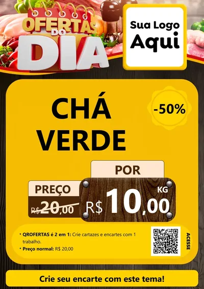 Modelo de Cartaz para Cartaz A4 Vertical