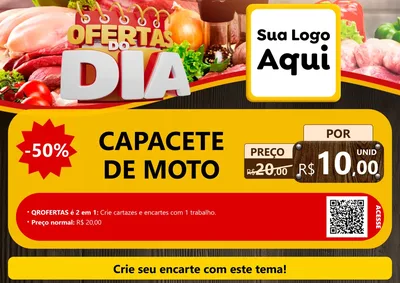 Modelo de Cartaz para Cartaz A4 Horizontal