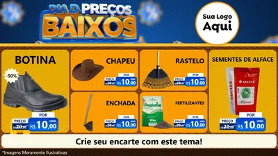Modelo de TV para TV Horizontal com o tema Dia D Preço Baixo para Agropecuária
