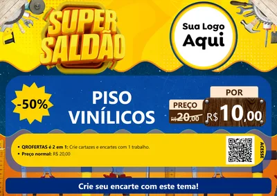 Modelo de Cartaz para Cartaz A4 Horizontal