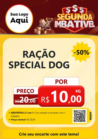 Modelo de Cartaz para Cartaz A4 Vertical