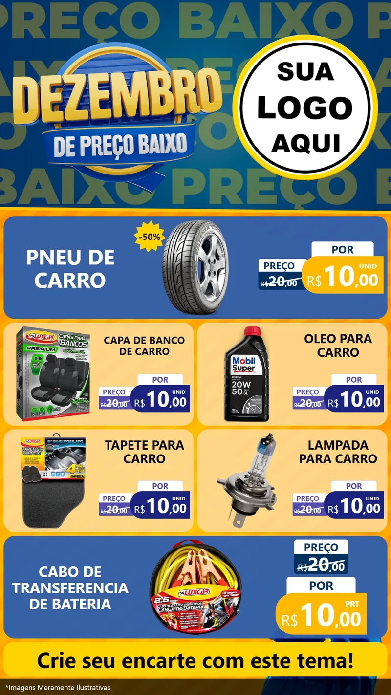 Modelo de TV para TV Vertical com o tema Dezembro de Preço Baixo para Auto peças