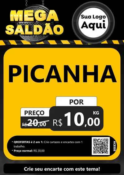 Modelo de Cartaz para Cartaz A4 Vertical