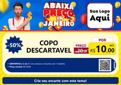 Modelo de Cartaz para Cartaz A4 Horizontal