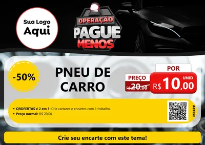 Modelo de Cartaz para Cartaz A4 Horizontal