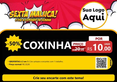 Modelo de Cartaz para Cartaz A4 Horizontal