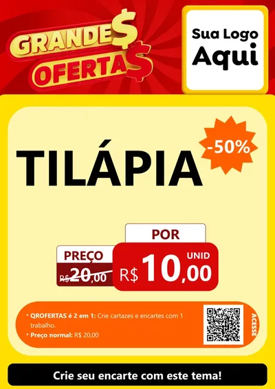 Modelo de Cartaz para Cartaz A4 Vertical