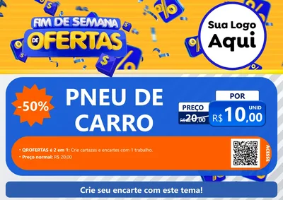Modelo de Cartaz para Cartaz A4 Horizontal