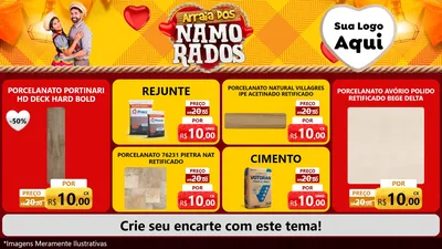 Modelo de TV para TV Horizontal com o tema Arraiá dos Namorados para Pisos e revestimentos