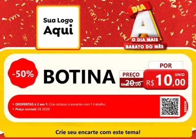 Modelo de Cartaz para Cartaz A4 Horizontal