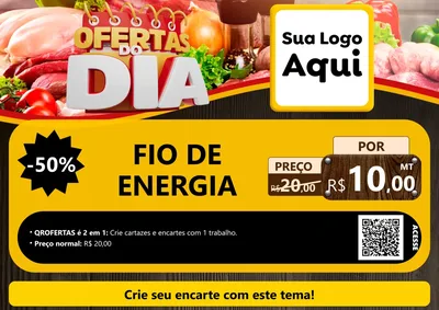 Modelo de Cartaz para Cartaz A4 Horizontal