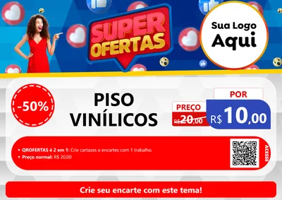 Modelo de Cartaz para Cartaz A4 Horizontal