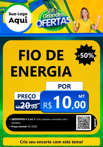 Modelo de Cartaz para Cartaz A4 Vertical
