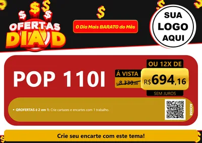Modelo de Cartaz para Cartaz A4 Horizontal
