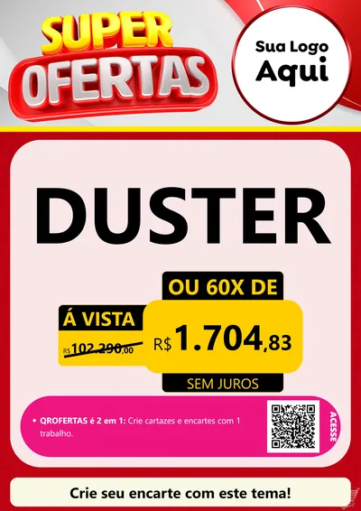 Modelo de Cartaz para Cartaz A4 Vertical