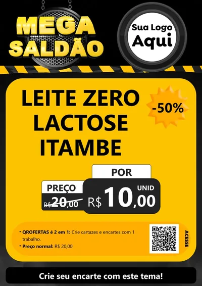 Modelo de Cartaz para Cartaz A4 Vertical