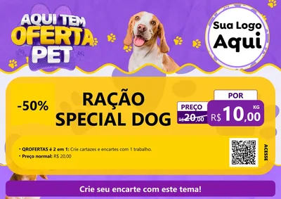 Modelo de Cartaz para Cartaz A4 Horizontal