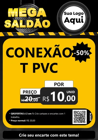 Modelo de Cartaz para Cartaz A4 Vertical